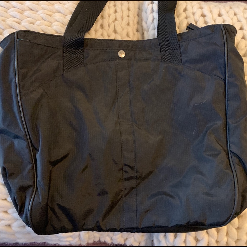 The North Face black bag